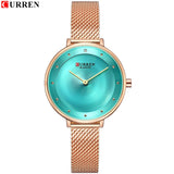 CURREN Top Brand Casual Gold Watch