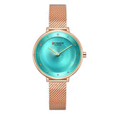 CURREN Top Brand Casual Gold Watch
