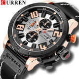 2019 CURREN Chronograph Men Watches