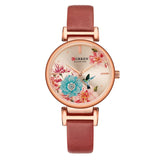Top Brand CURREN Women Watch Gold