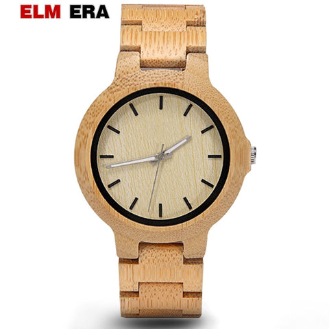 ELMERA High Quality Men's Wooden Watches