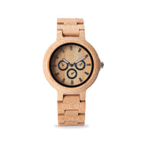 ELMERA Wood Watch Mens
