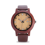 ELMERA men's wood watch