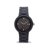 Wood Watch for Men Clocks Sport Black Carnival 22mm Watches