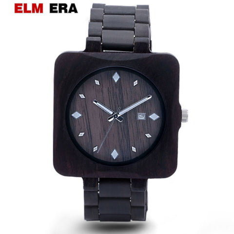 ELMERA wood watch