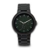ELMERA Men's Watch Sports Quartz Wooden