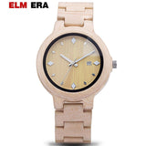 ELMERA Wooden watch