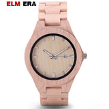 ELMERA Wooden Watch Maple Men