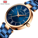 MINIFOCUS Brand Luxury Stainless Steel