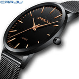 CRRJU New Mens Watches Top Luxury
