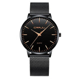 CRRJU New Mens Watches Top Luxury